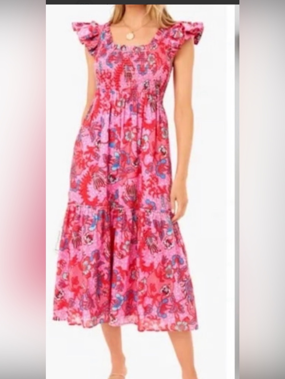 Tuckernuck Bougainvillea Breeze Mallie Dress